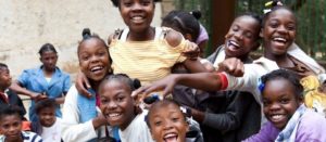 Niños en centro NPH de Haití
