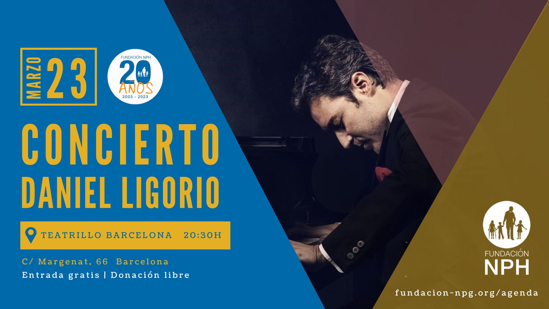 Concierto de piano de Daniel Ligorio