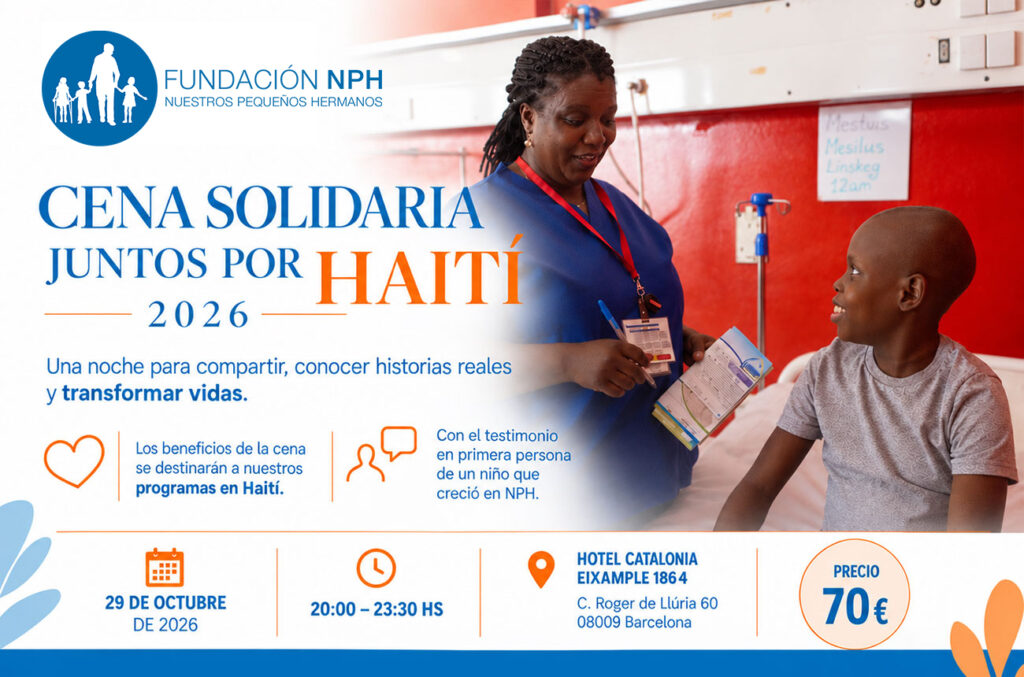 Cena Solidaria 20 octubre en Barcelona por Haiti
