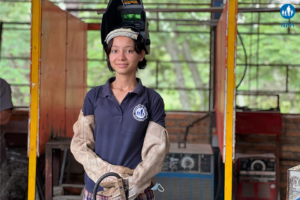 Empoderamiento de la mujer e igualdad a traves de los talleres vocacionales de soldadura en NPH Honduras | Fundación NPH