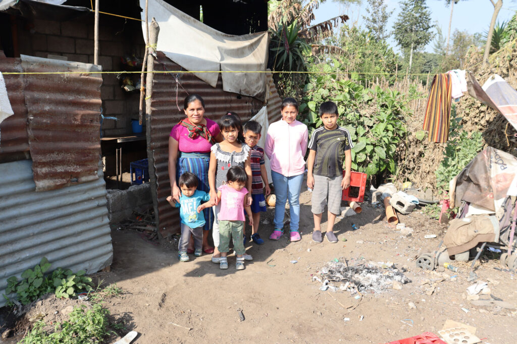 Una familia en Guatemala