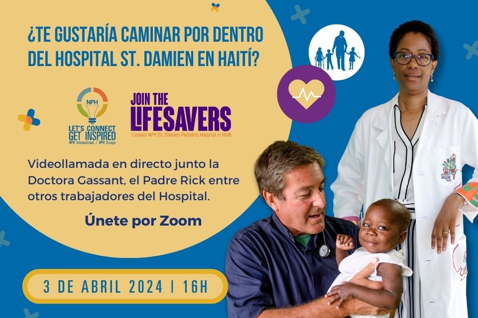 Videollamada con el Hospital Pediátrico St Damien en Haiti | Fundación NPH