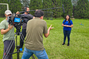 RTVE grabando documental en NPH Guatemala