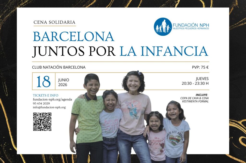 Cena Solidaria por la infancia Barcelona 2026