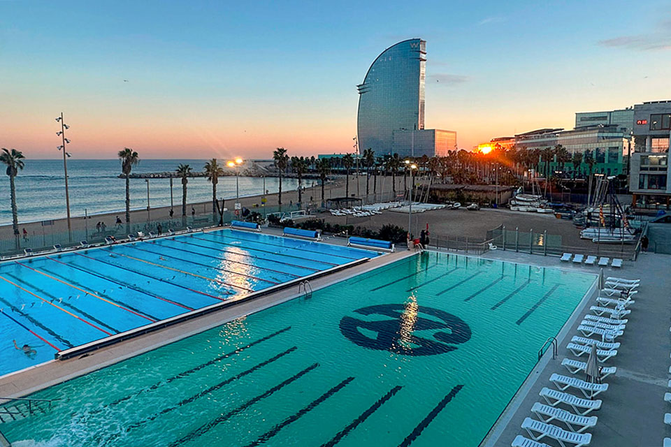 Vistas CLub Natacio Barcelona