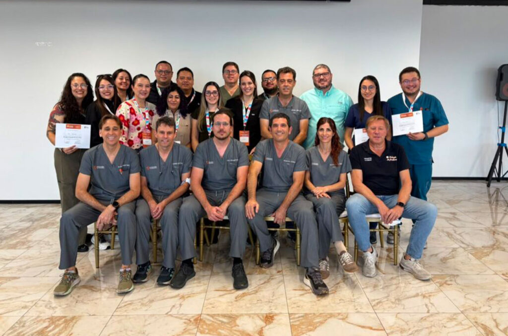 El equipo de Podologia sin fronteras