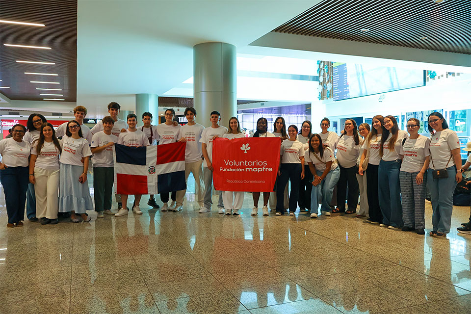Voluntarios de Fundacion Mapfre en NPH Republica Dominicana