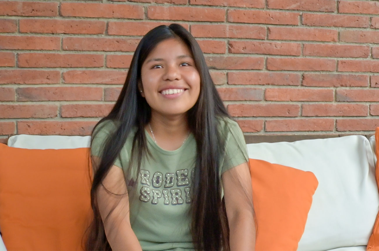 Vicky de NPH Mexico quiere ser abogada para defender a las personas